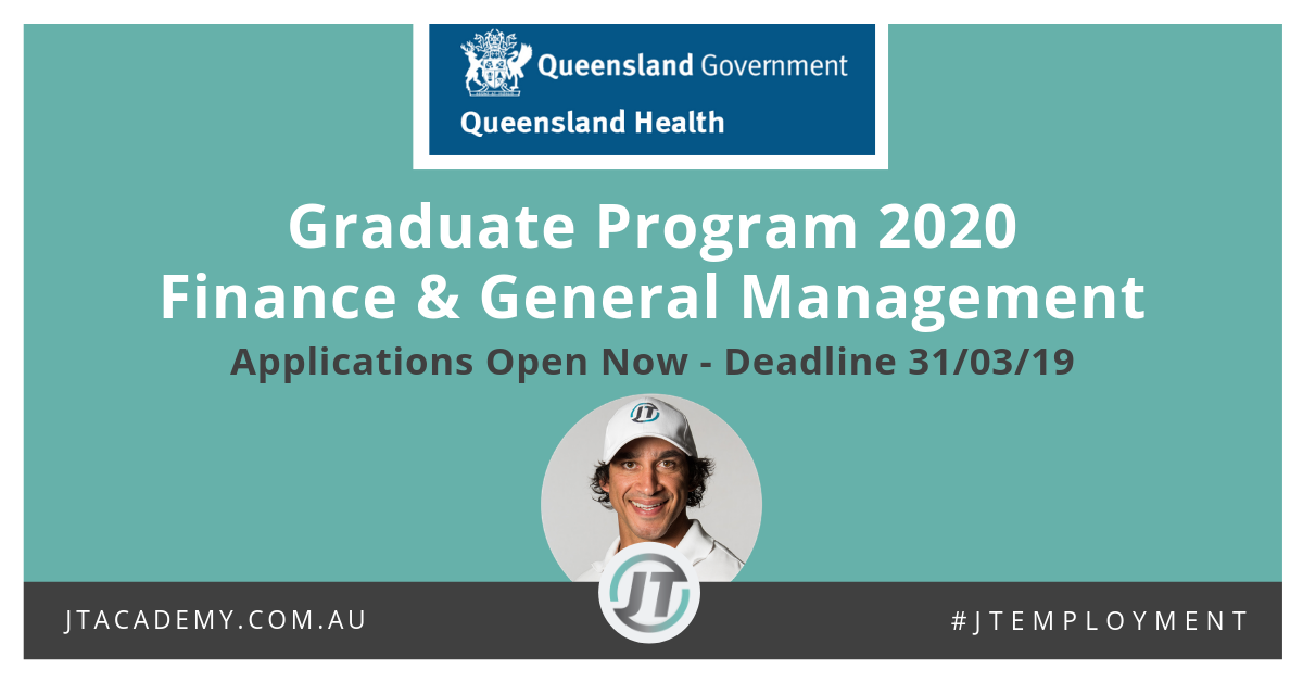 Job Alert Graduate 2020 Finance Management